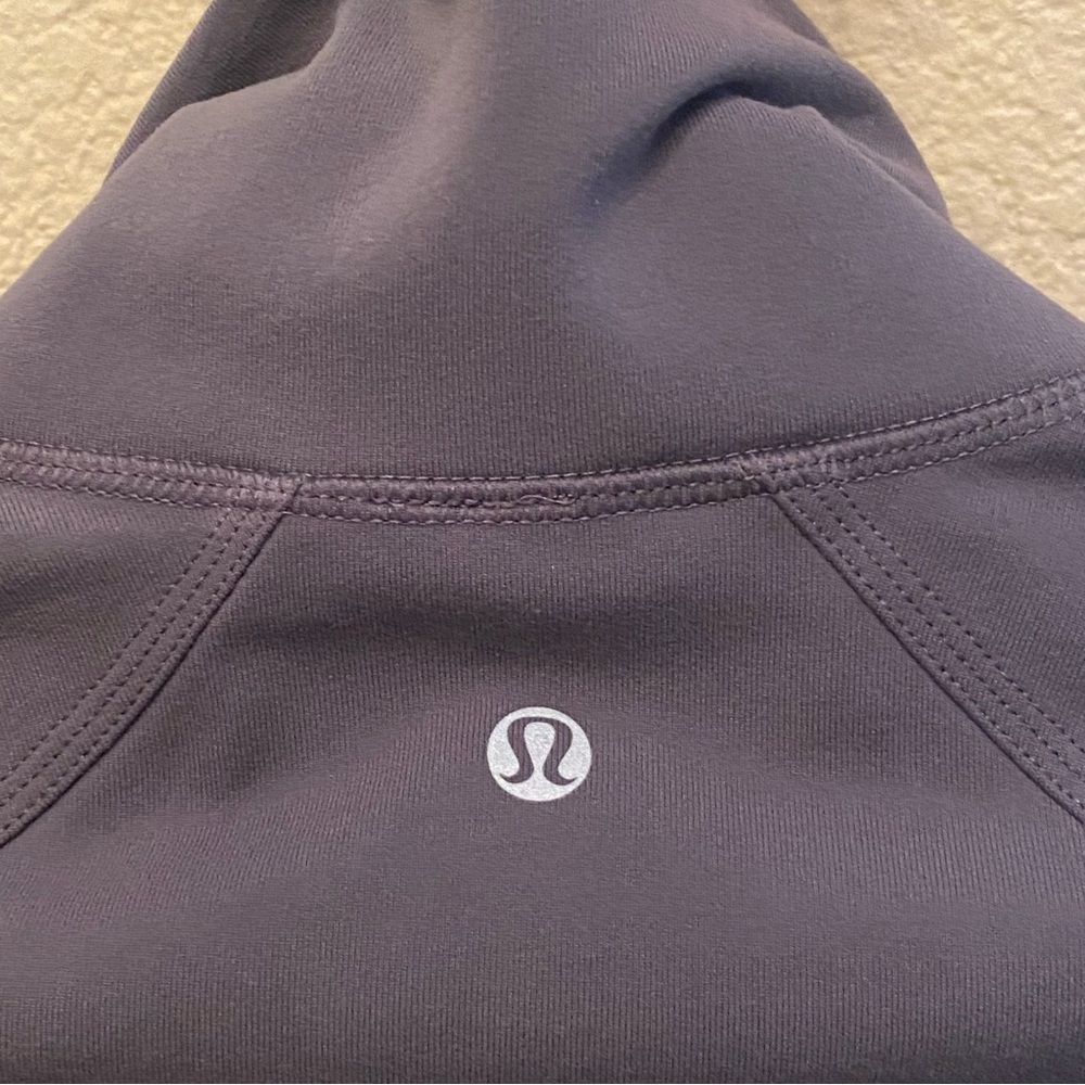 LULULEMON Women Gray Nice Asana Zipped Jacket Size 2 - Picture 6 of 8